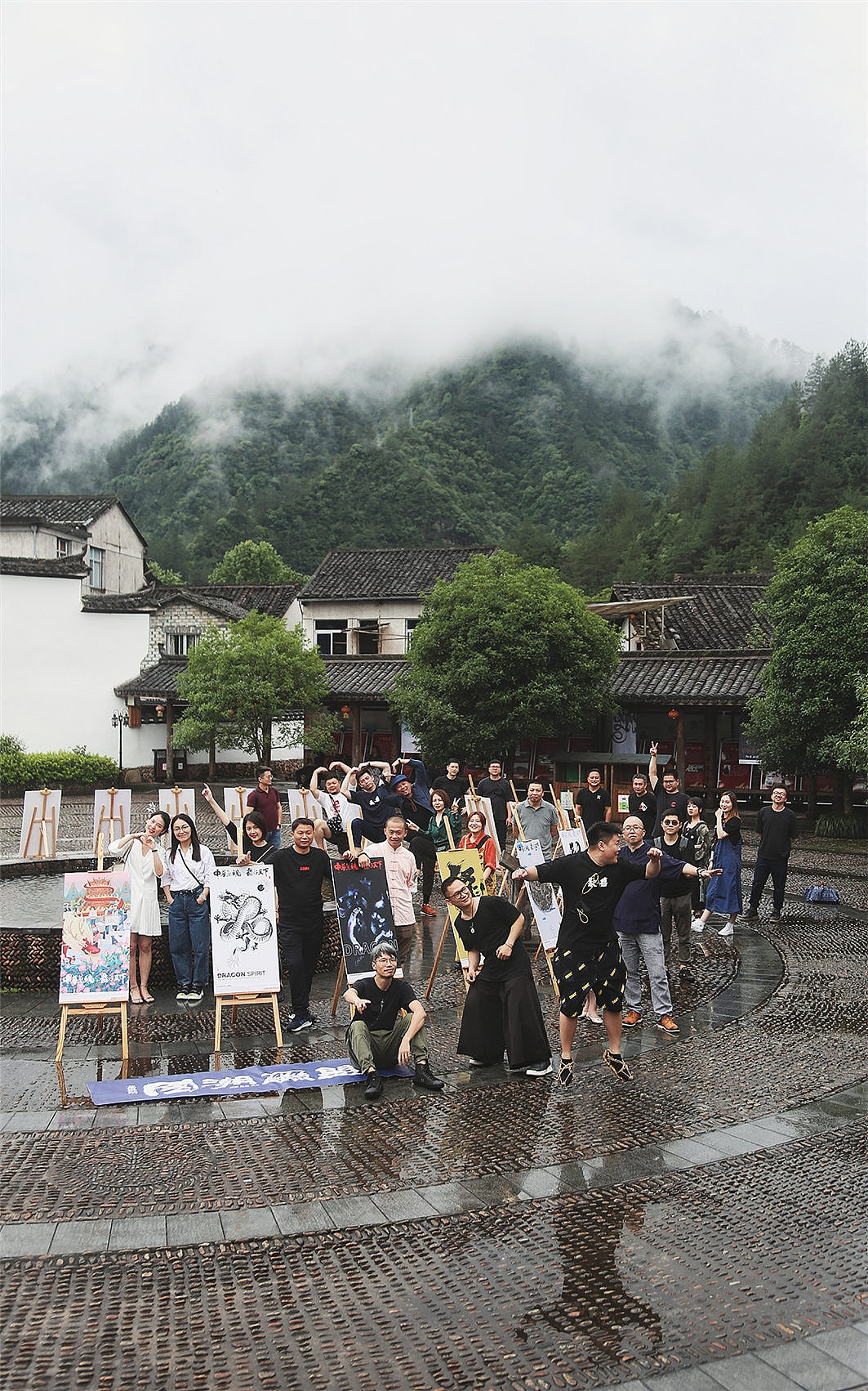 {国潮联盟}龙魄平面视觉设计公益接力赛(初展作品)