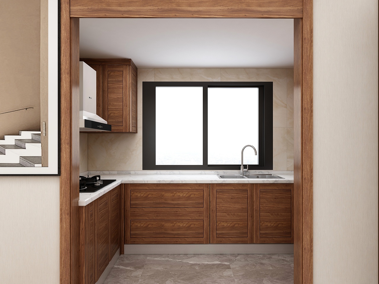 现代简约I客厅主卧