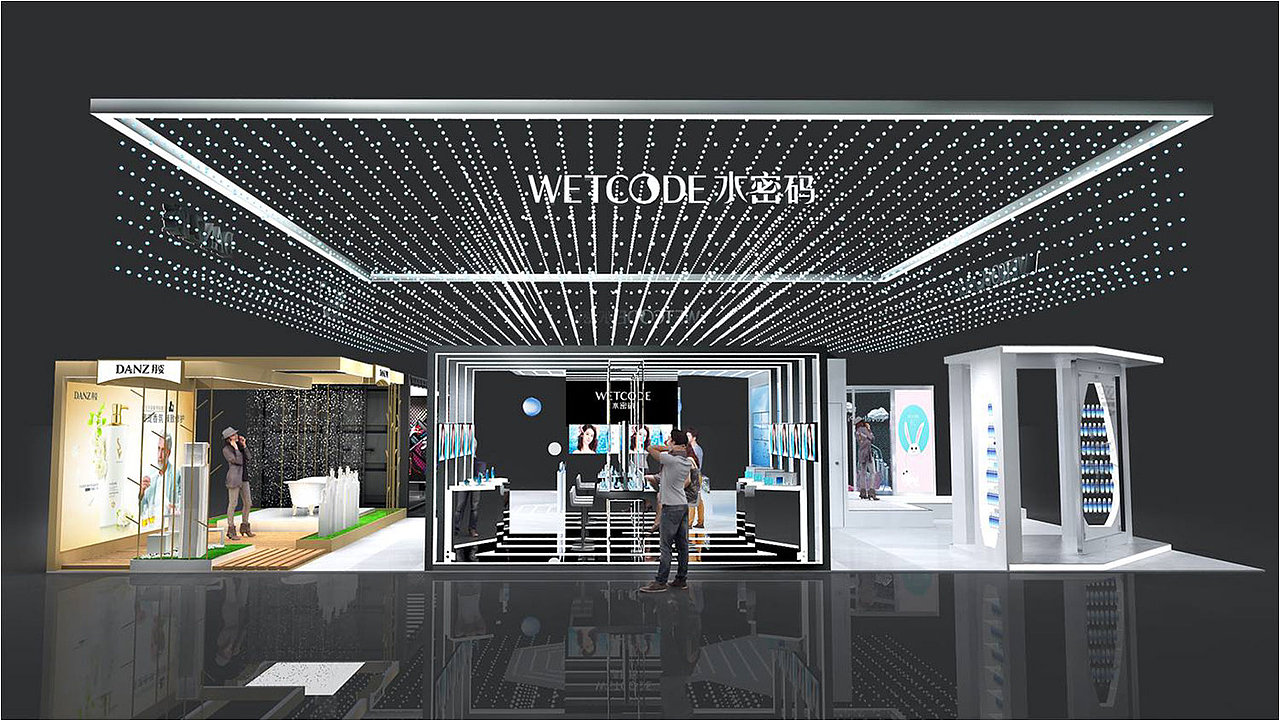 水密码展位（图ZMjE5MzU2MTYw） - 场景 - 站酷设计师治术艺空原创素材 - 站酷ZCOOL