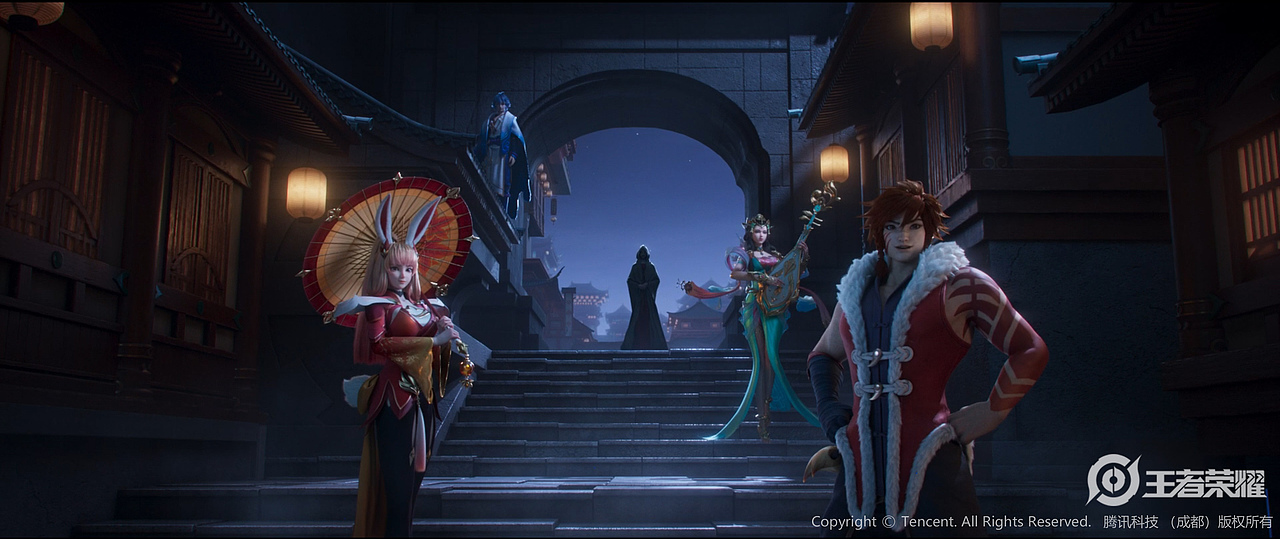 《不夜长安》 ，《王者荣耀》2021年新赛季CG（图ZMjM5Nzg0NzU2） - 动画/影视 - 站酷设计师满仓233原创素材 - 站酷ZCOOL