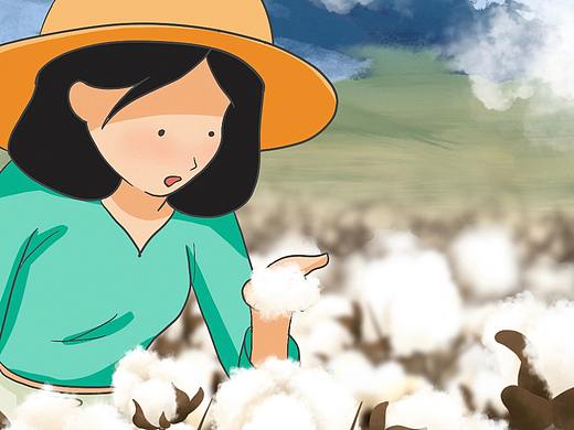 母婴品牌 Cutelife 睡袋材质材质介绍插画 条漫长图文