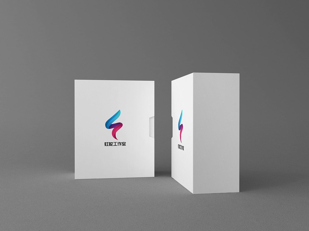 虹蛇工作室LOGO设计