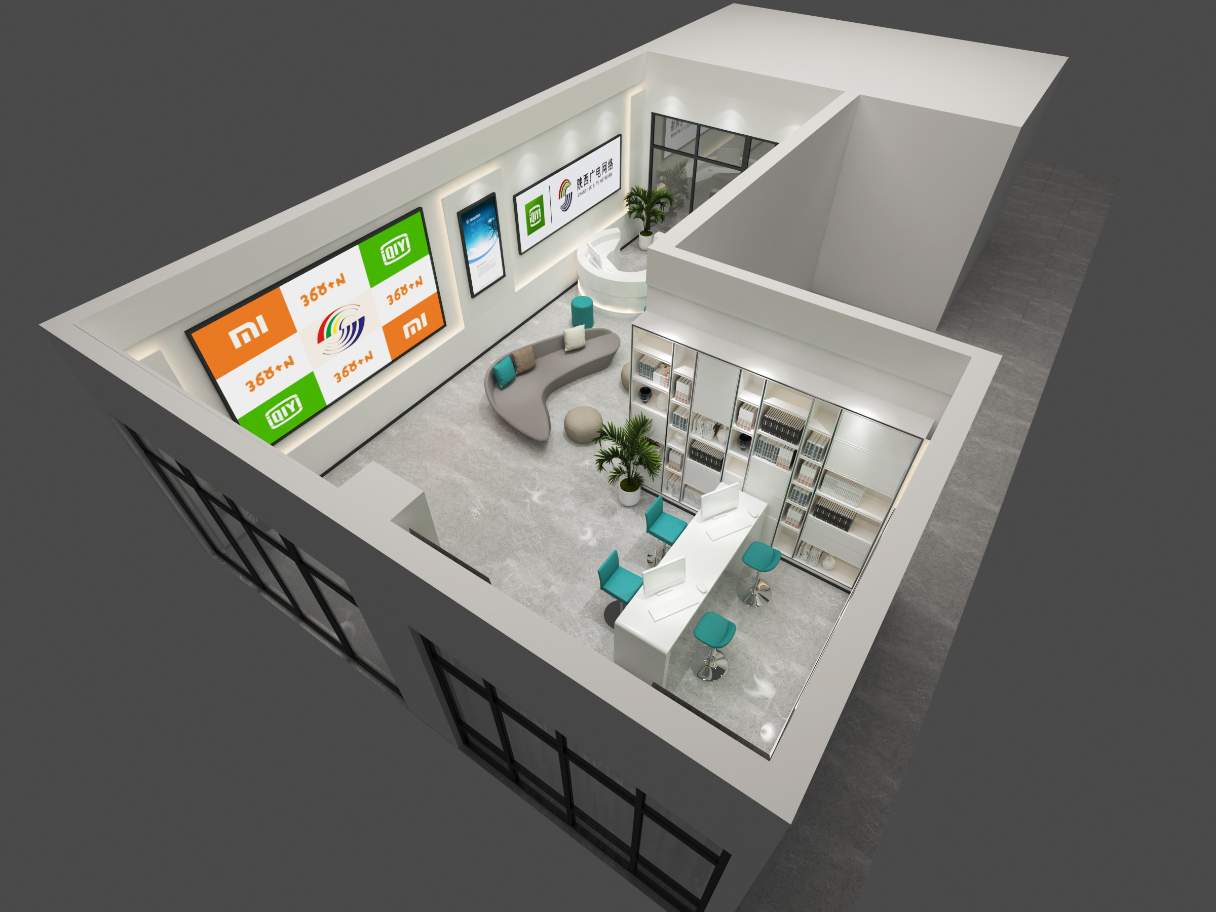 营业厅方案|空间|家装设计|小时工作室 - 原创作品 - 站酷 (zcool)