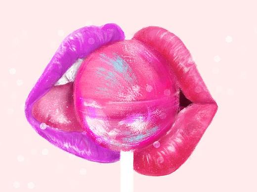 滿屏的粉色氣泡-1（個人主頁-ZMzMwODQ1ODA=） - 創(chuàng)作習(xí)作 - 站酷設(shè)計師一夏_ll原創(chuàng)素材 - 站酷ZCOOL