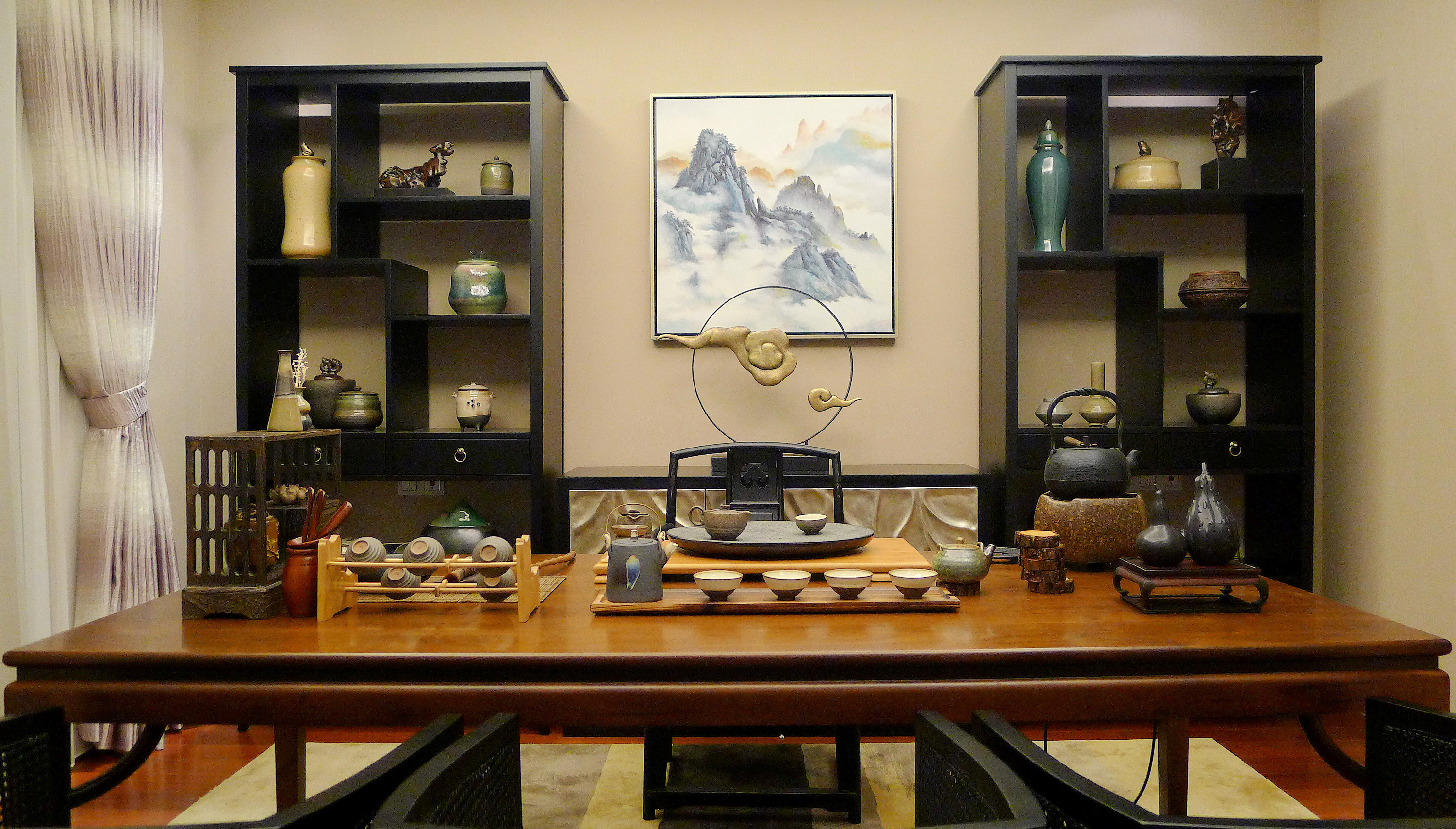 genesis未建成设计--苏州桃花源中式样板房(室内篇)