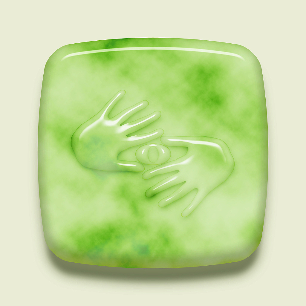 临摹玉佩（图ZMTE5NzI0OTA4） - 图案 - 站酷设计师BbbZz_原创素材 - 站酷ZCOOL