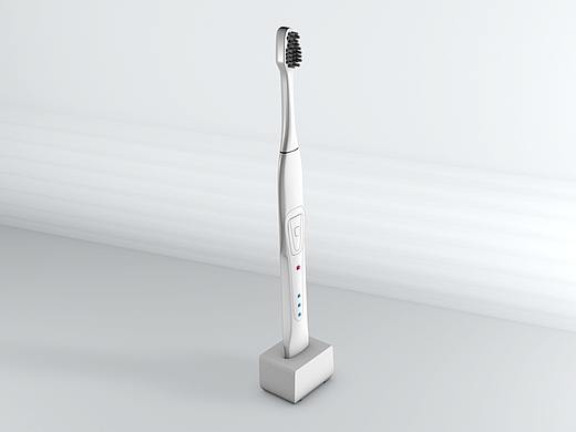 C4D物理渲染器电动牙刷建模渲染