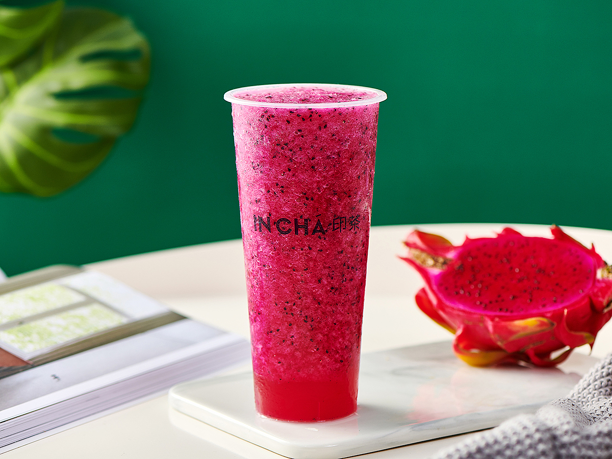 厦门冷饮品印茶饮品拍摄森林绿商业摄影