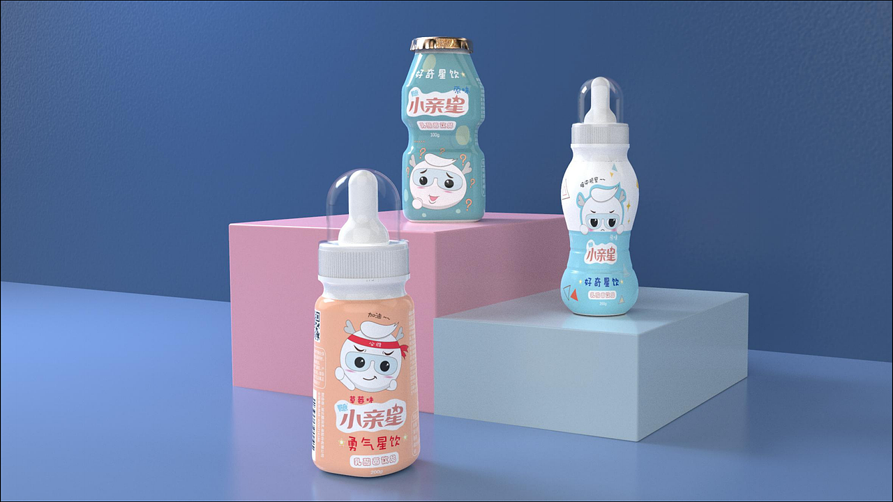 酸奶包装升级设计