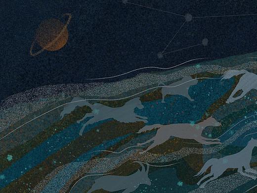 梦（个人主页-ZNDE2NzM2Njg=） - 商业插画 - 站酷设计师雨明山原创素材 - 站酷ZCOOL