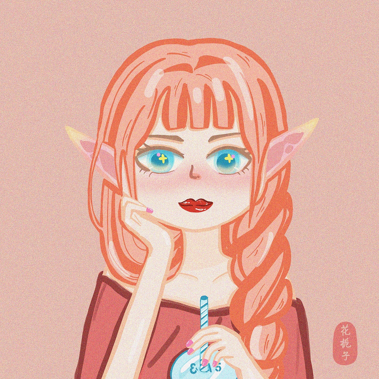 磨砂精灵女生头像:每个人都有自己的生活方式