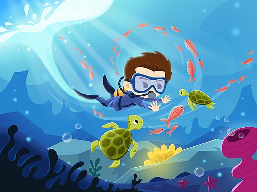 儿童插画（个人主页-ZNDc0NDc3NTI=） - 创作习作 - 站酷设计师咚咚_原创素材 - 站酷ZCOOL