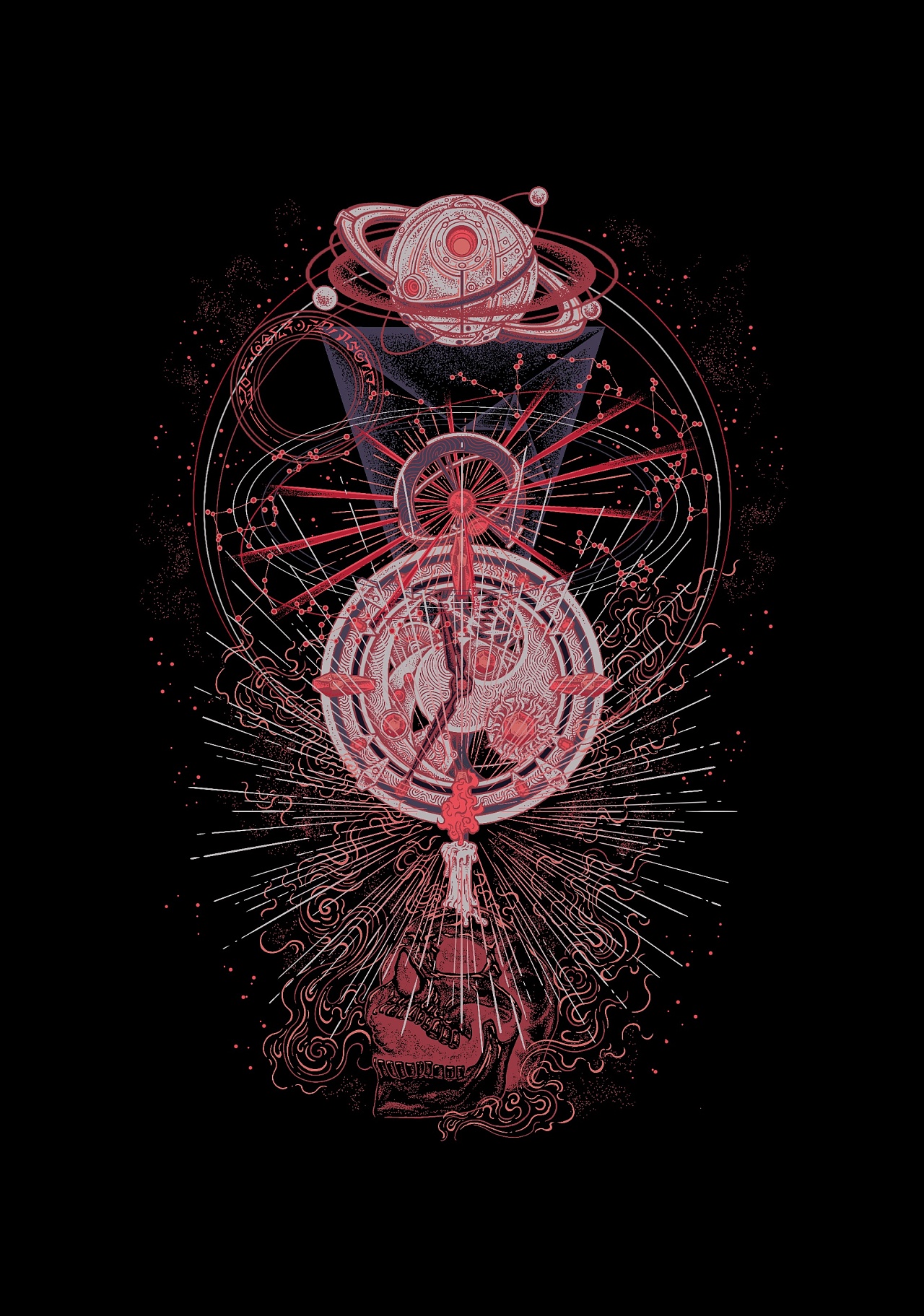 奥术神座封面插画