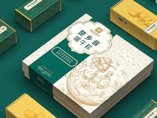 良品铺子 · 2020端午礼盒丨插画