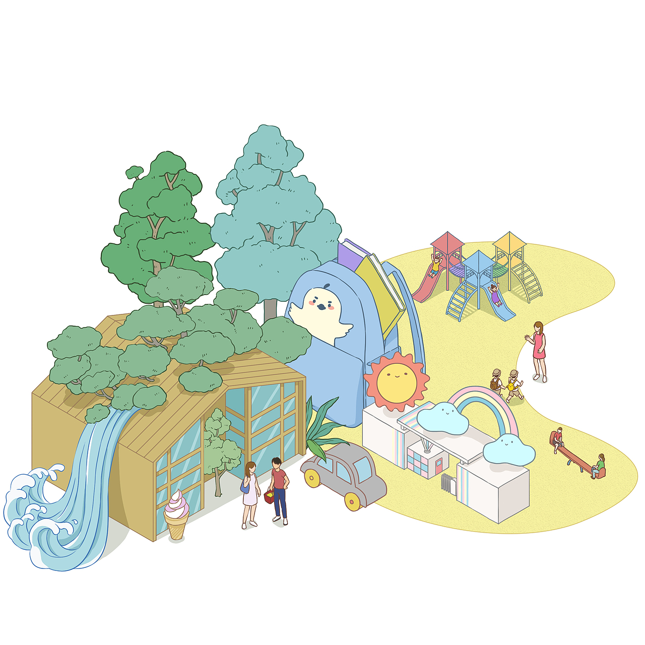 永威诗歌绘本（图ZMjI1NjY3NzI4） - 商业插画 - 站酷设计师涂意原创素材 - 站酷ZCOOL