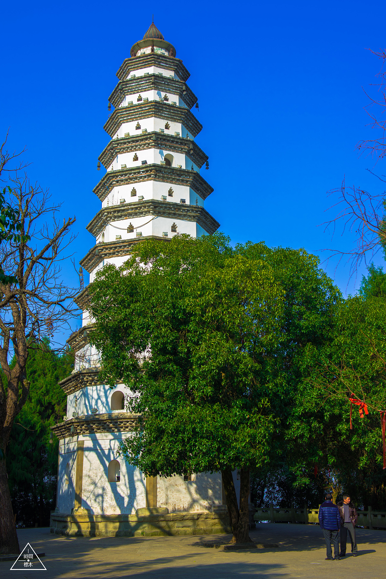 大年三十夜过的很特别,我选择拿着相机去家乡白塔观景台上俯视整座城