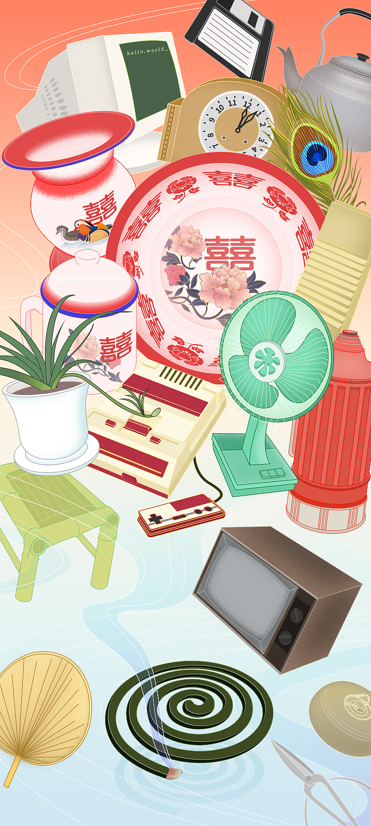 童年の寶貝（圖ZMjEwMDg2NTk2） - 商業(yè)插畫 - 站酷設(shè)計(jì)師香澤花菜原創(chuàng)素材 - 站酷ZCOOL