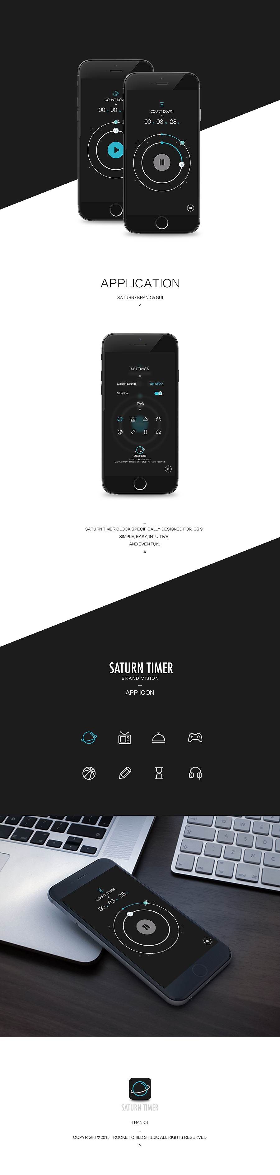 Saturn Timer（图ZNDExMTE5MzY=） - APP界面 - 站酷设计师Rocket_child原创素材 - 站酷ZCOOL