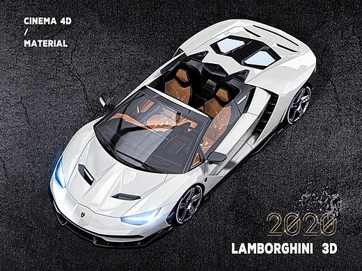 兰博基尼C4D Attempt（个人主页-ZNDQ3NDM0NTI=） - 机械/交通 - 站酷设计师镰刀腋毛侠原创素材 - 站酷ZCOOL