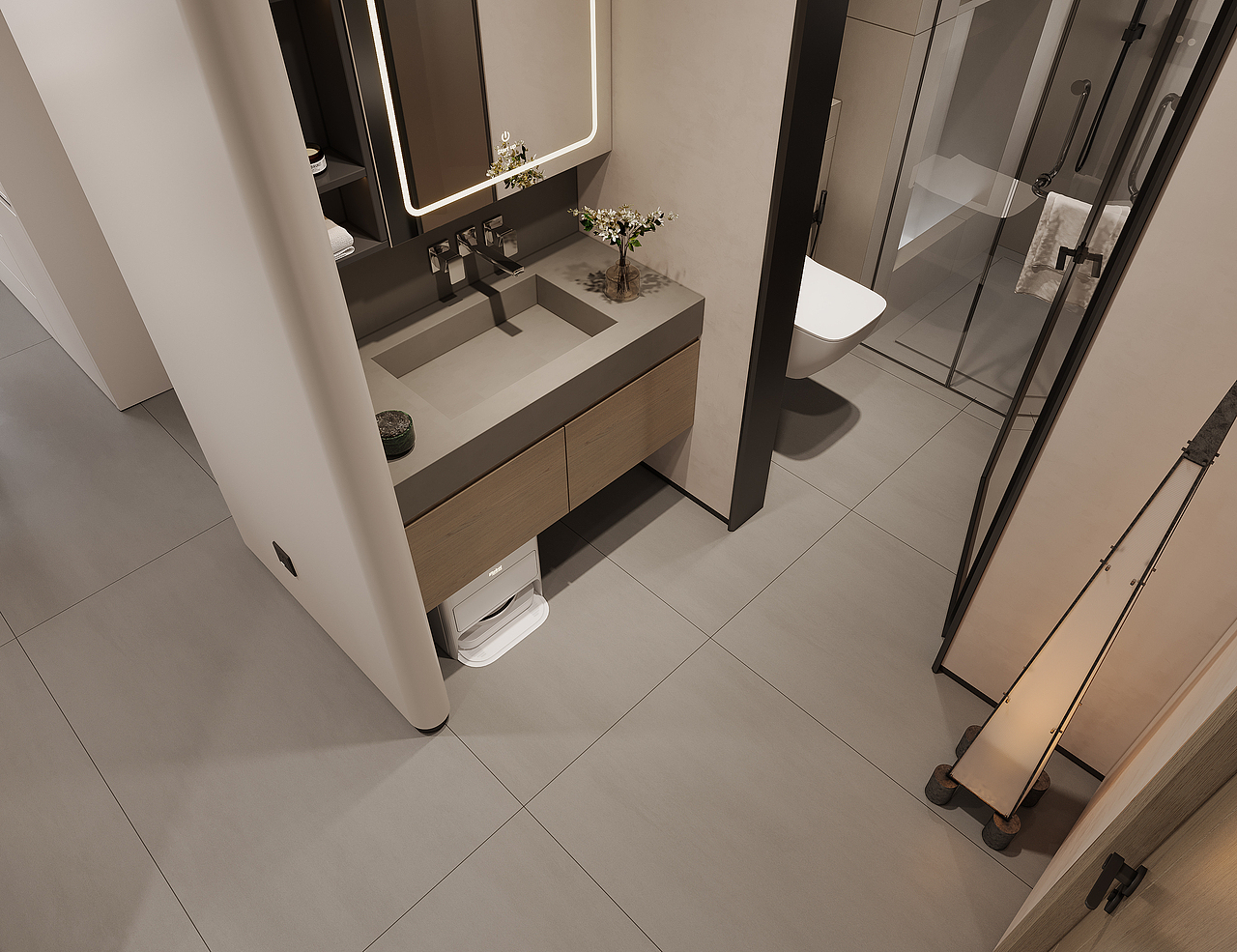 以上帝视角看世界/家的不同生活场景