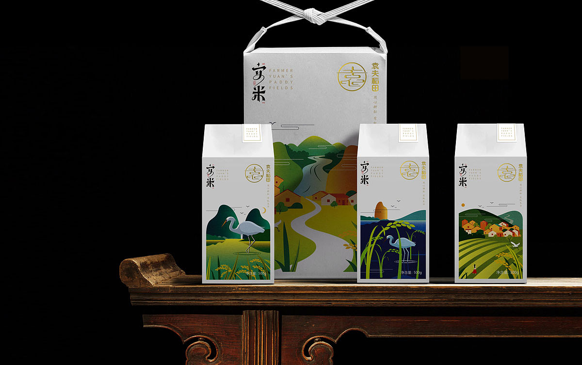 袁夫稻田 / 大米