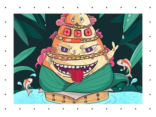 Zongzi粽子·ILLUSTRATION