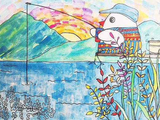 小鸡绘本故事插画（个人主页-ZMjYwNTY5MjA=） - 绘本 - 站酷设计师初见IrisZhang原创素材 - 站酷ZCOOL