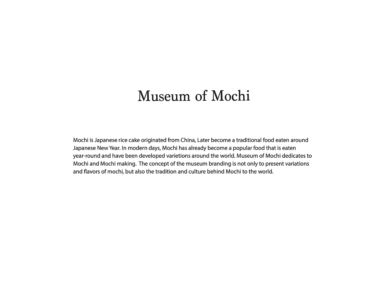Museum of Mochi（图ZMjA0MzI0NzU2） - 品牌 - 站酷设计师王雪曈Tong原创素材 - 站酷ZCOOL