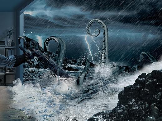 海面合成模仿（个人主页-ZNTE1NDM3ODg=） - 海报 - 站酷设计师橘零原创素材 - 站酷ZCOOL