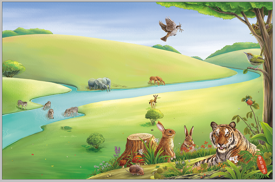 海豹伟伟插画（图ZMjcwOTg1Njg=） - 商业插画 - 站酷设计师海豹伟伟原创素材 - 站酷ZCOOL