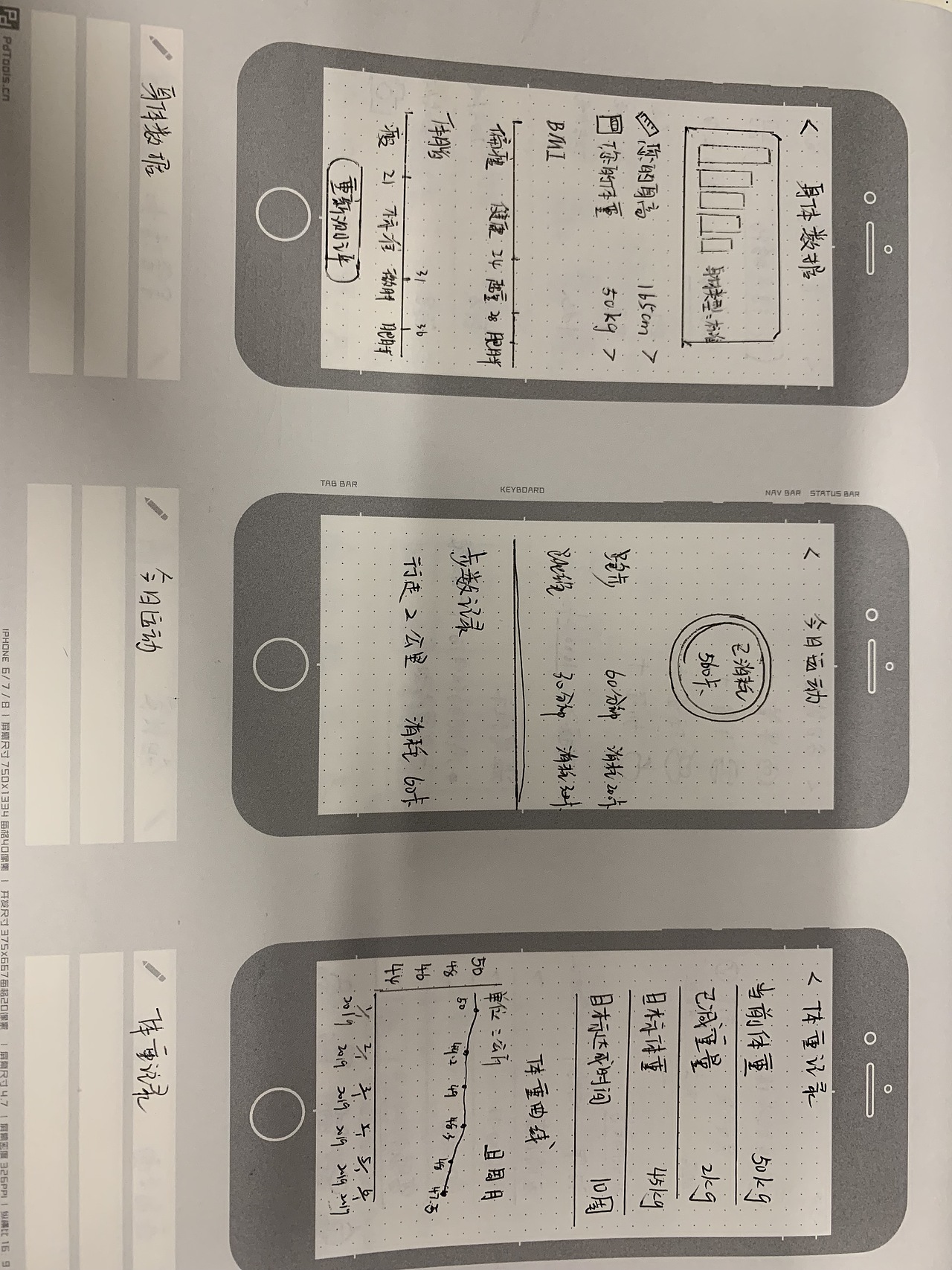 手绘线框（图ZMTcyMDE2NDUy） - APP界面 - 站酷设计师小M喵爷原创素材 - 站酷ZCOOL