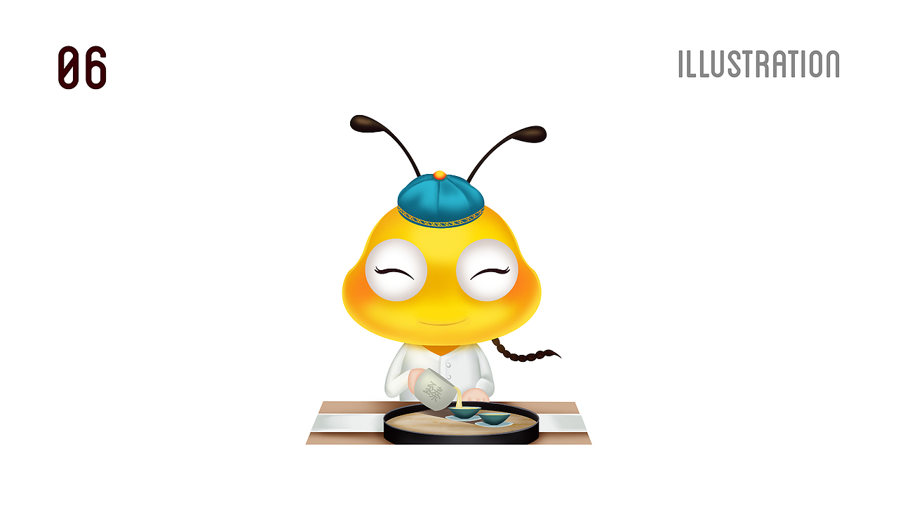 2019年末-2020年初吉祥物插画设计