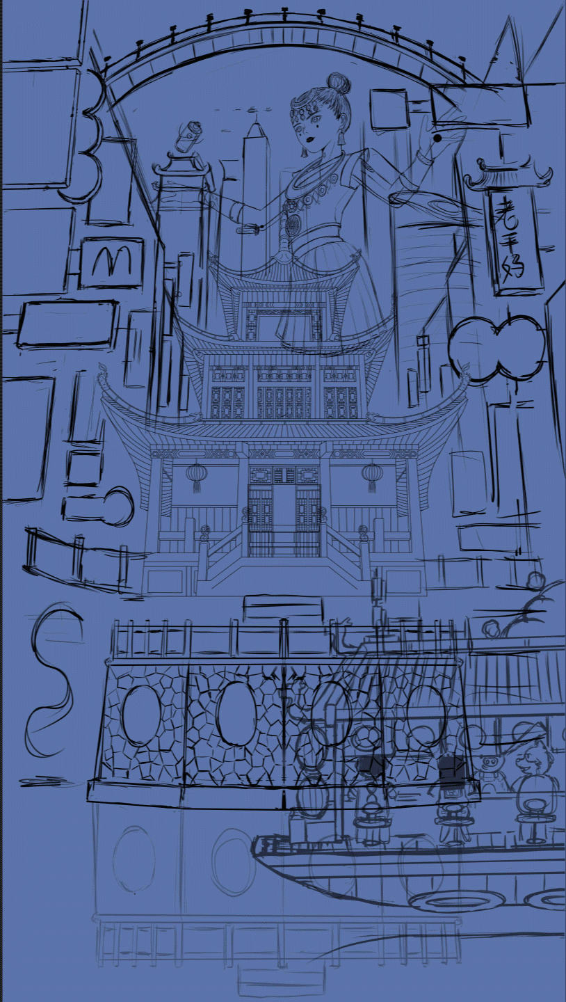 城市海报（图ZMjIzMjk2ODky） - 商业插画 - 站酷设计师养牛村村长原创素材 - 站酷ZCOOL