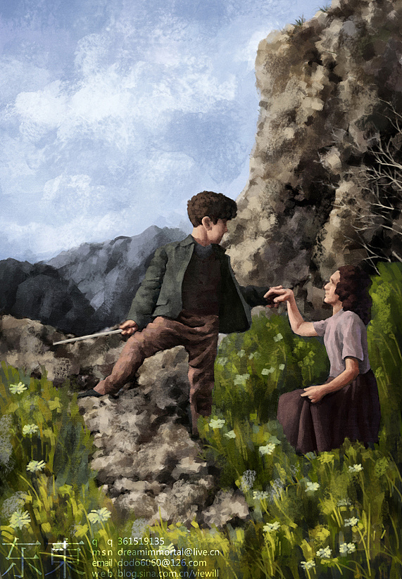 呼啸山庄|插画|其他插画|东公子 - 原创作品 - 站酷 (zcool)