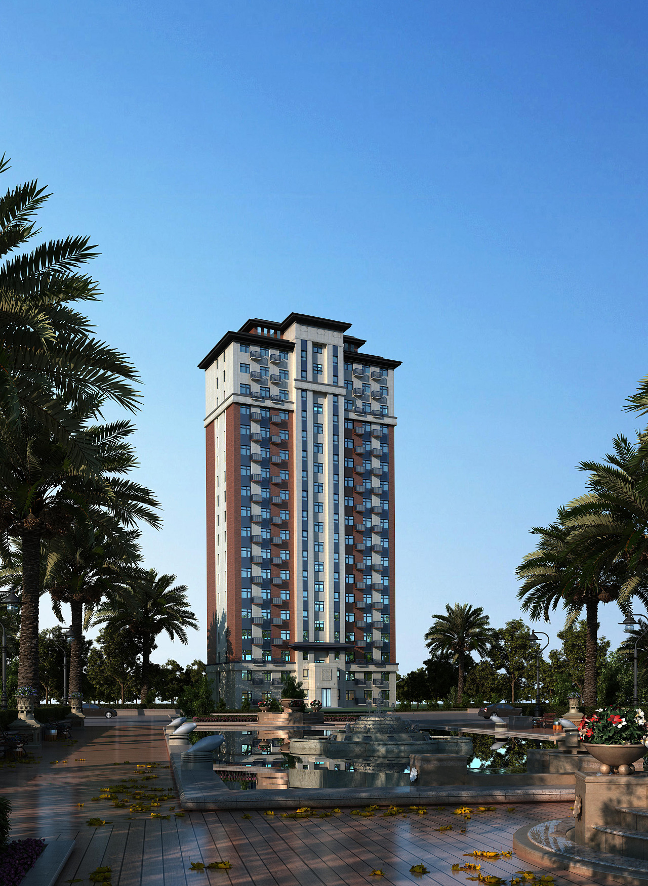      住宅单体效果图