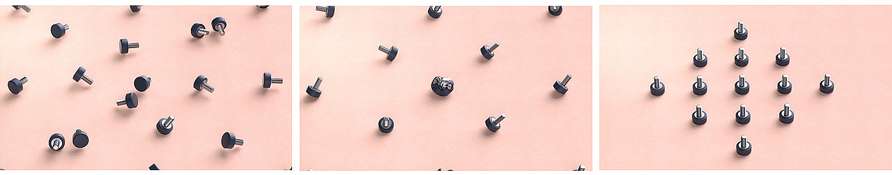 三维/C4D 北欧家具产品页面设计 动态视频