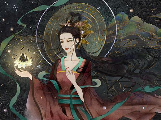 莲（个人主页-ZNTMwMDg2NDg=） - 创作习作 - 站酷设计师小竹呀寅禅原创素材 - 站酷ZCOOL