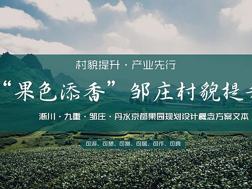 产业带农乡村提升景观规划