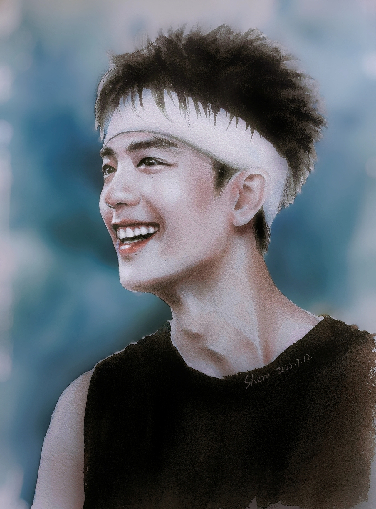 2024画画合集（肖战篇）（图ZMzgzNDU4OTUy） - 艺术插画 - 站酷设计师Shero刘原创素材 - 站酷ZCOOL