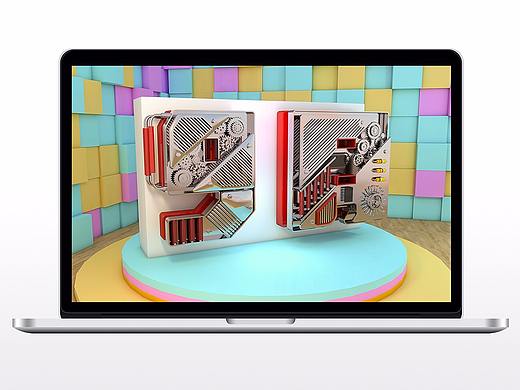 C4D练习 3D立体金属不锈钢机械字（个人主页-ZMjQxODAwODQ=） - 海报 - 站酷设计师271003477原创素材 - 站酷ZCOOL