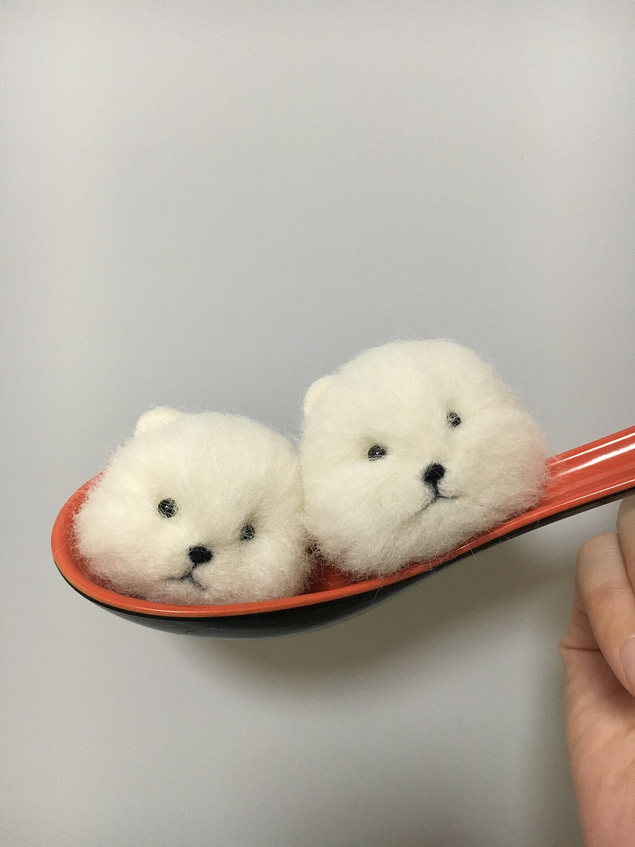 羊毛毡 saka匠的无聊手作隔壁家的小狗