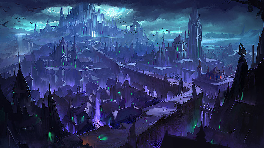 亡灵城主城宣传图