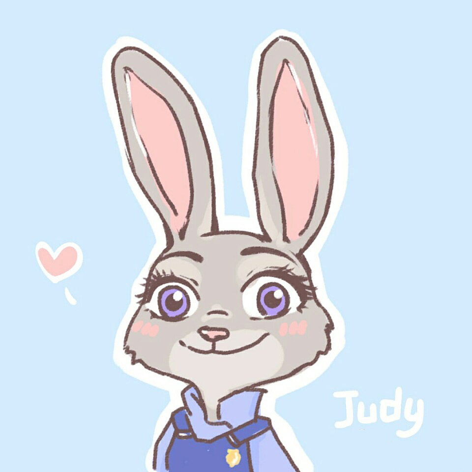 疯狂动物城judy|插画|新锐潮流插画|mrsxie - 原创作品 - 站酷 (zcool
