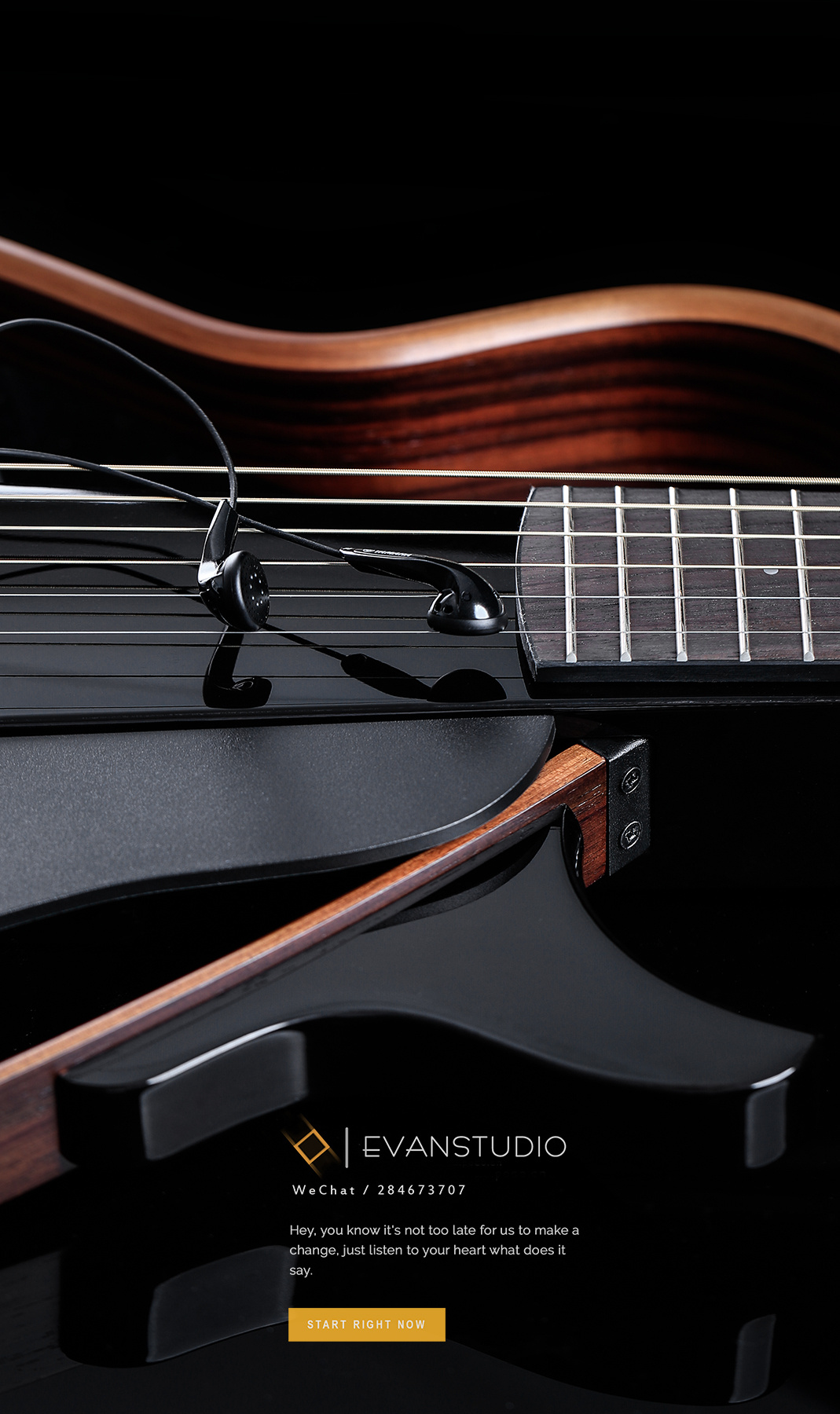 yamaha静音吉他产品拍摄