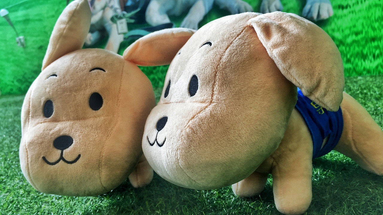 导盲犬周边义卖礼品——毛公仔