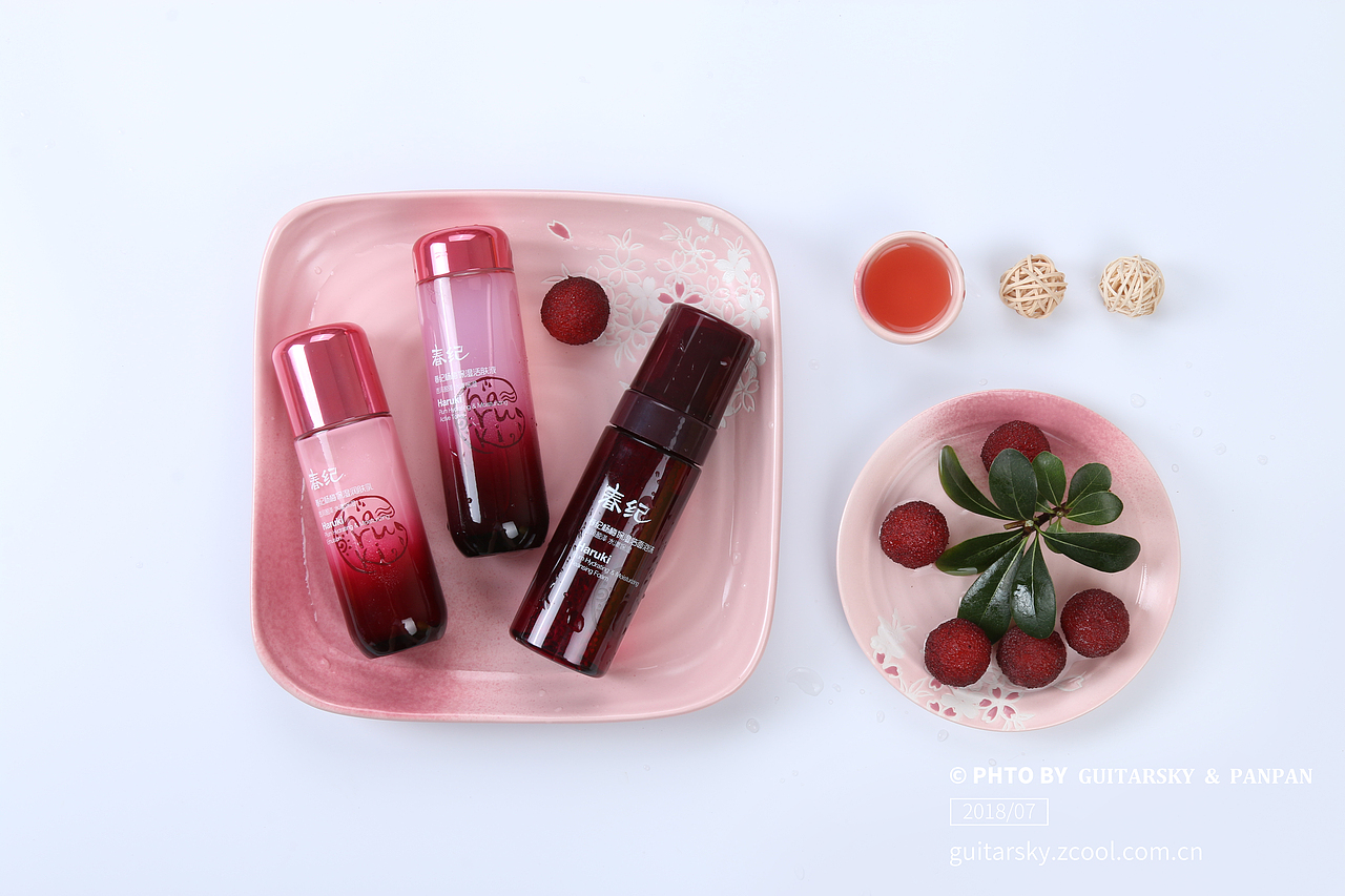 春纪杨梅、弹力、新弹力系列产品创意拍摄