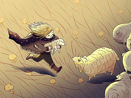 故事/图书插画(西藏之旅/外婆的道歉信)