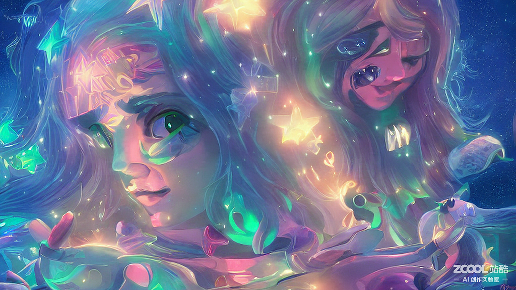 #AI创作实验室#星之密语（图ZMzE5ODMyMjY0） - AI作品 - 站酷设计师走进你的小星立原创素材 - 站酷ZCOOL