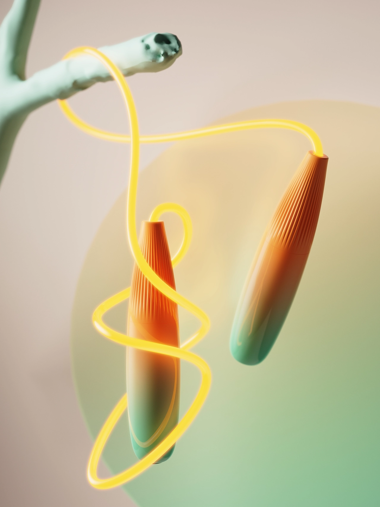 光束 I 激光跳绳