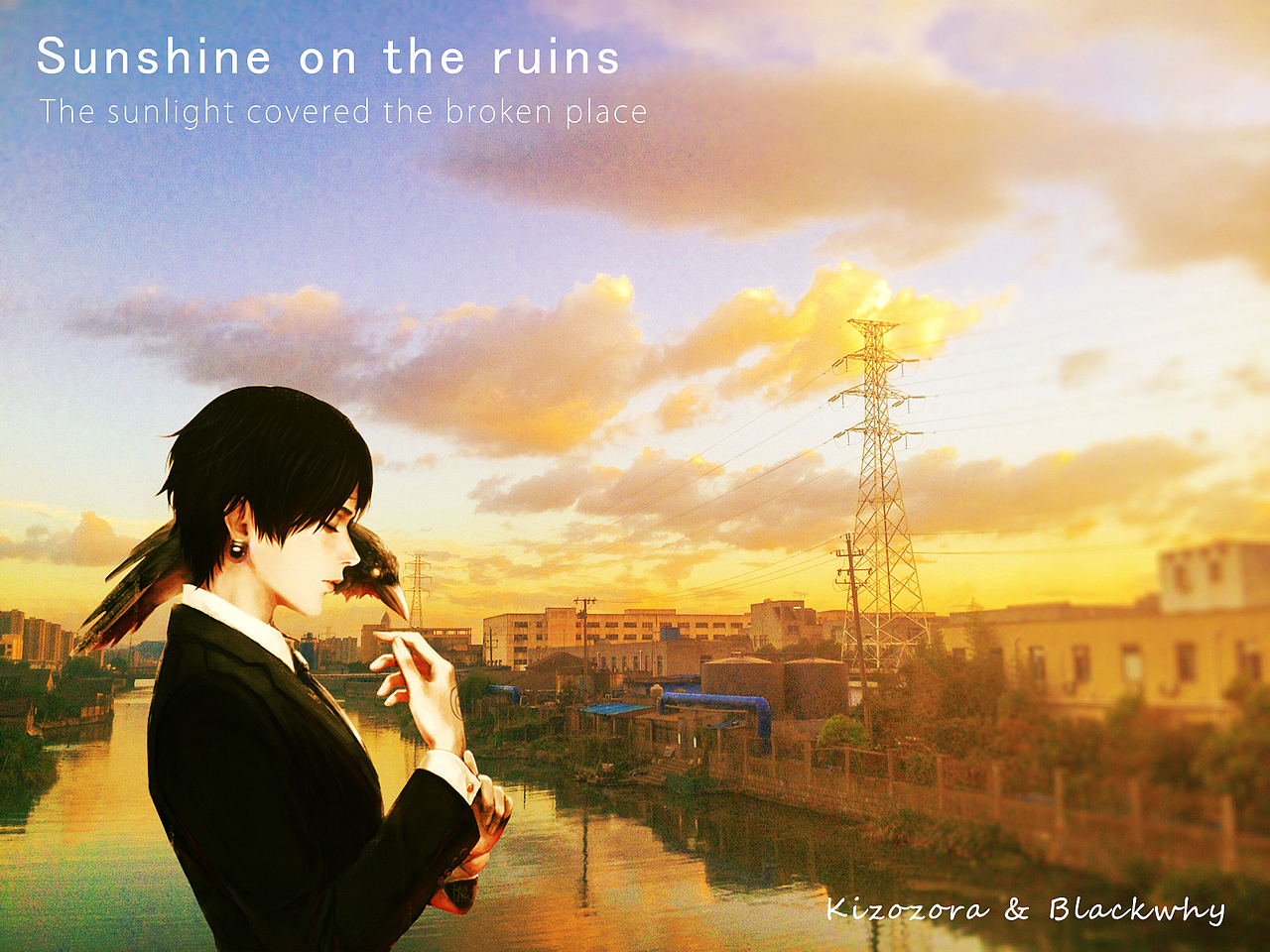 晚霞之下掩盖的废墟（图ZODk1Nzg0MjQ=） - 修图/后期 - 站酷设计师三王WANG原创素材 - 站酷ZCOOL